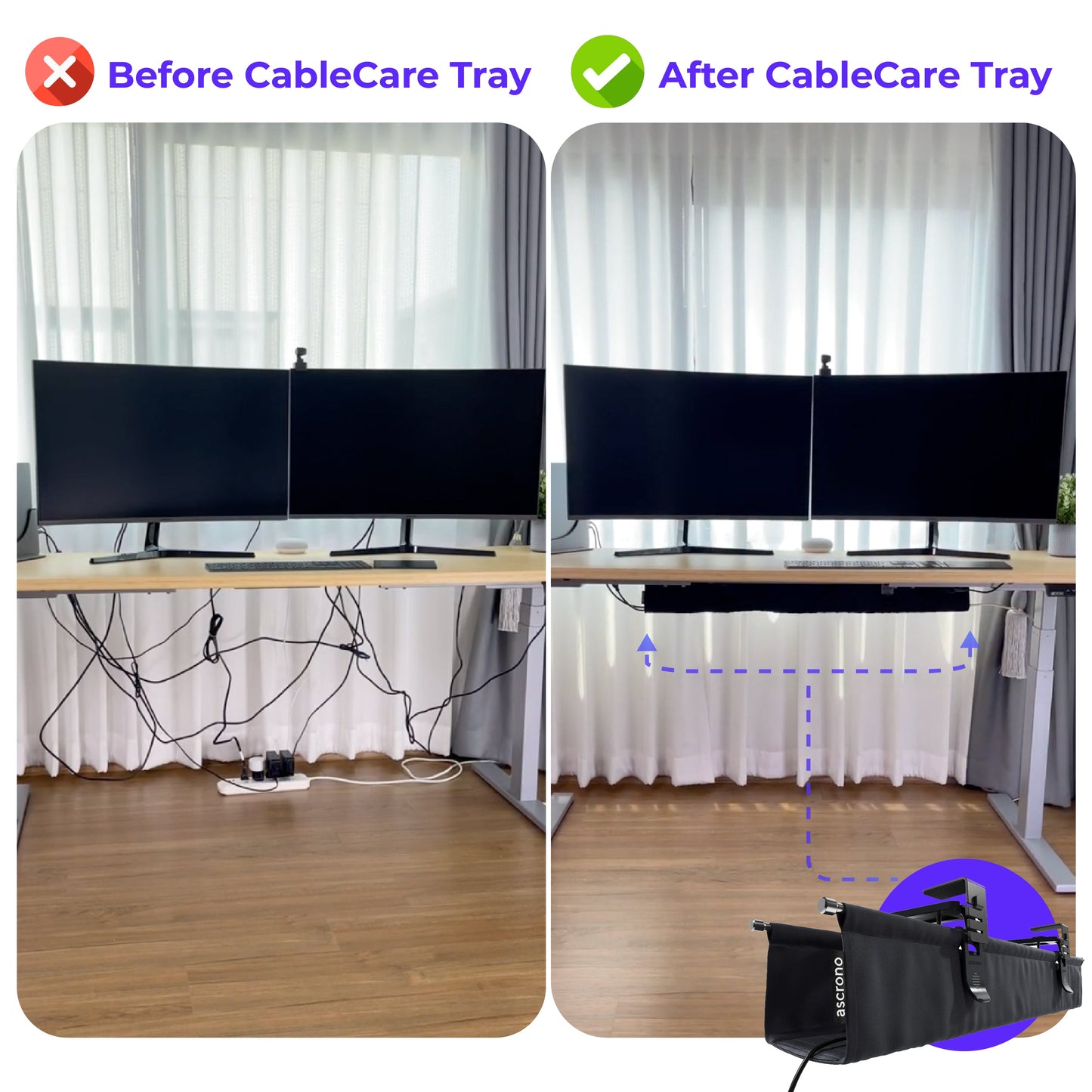 Ascrono® CableCare Tray