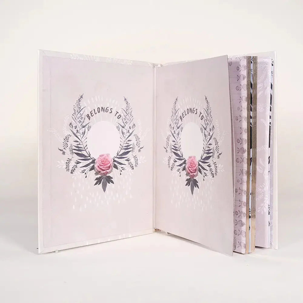 In The Flow Luxury Hardback Notebook Journal - Illustrated Inside - Concordia Style Boutique