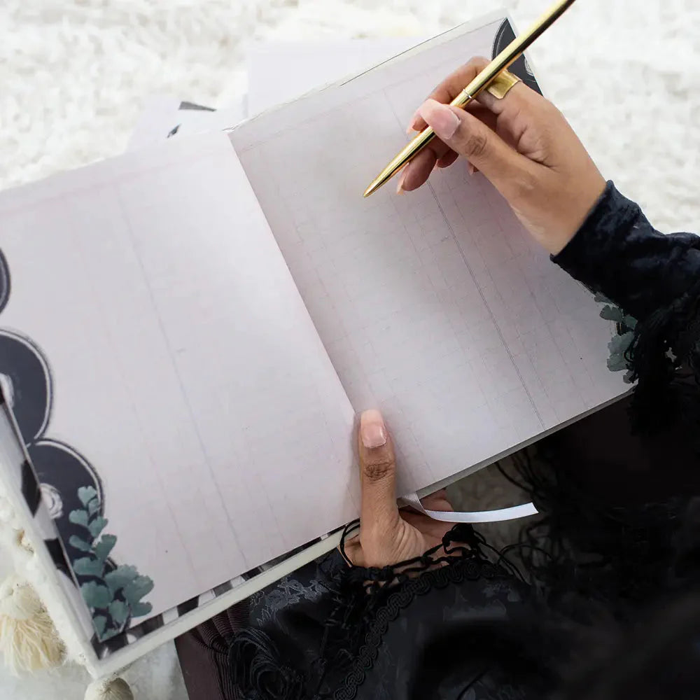 Ink Arches Luxury Hardback Notebook Journal - Illustrated Inside - Concordia Style Boutique