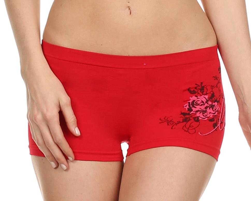 Sakkas Women's Seamless Stretch Boy Short Panties (6 Pack) - Concordia Style Boutique