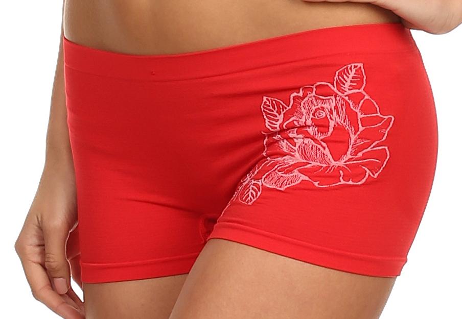 Sakkas Women's Seamless Stretch Boy Short Panties (6 Pack) - Concordia Style Boutique