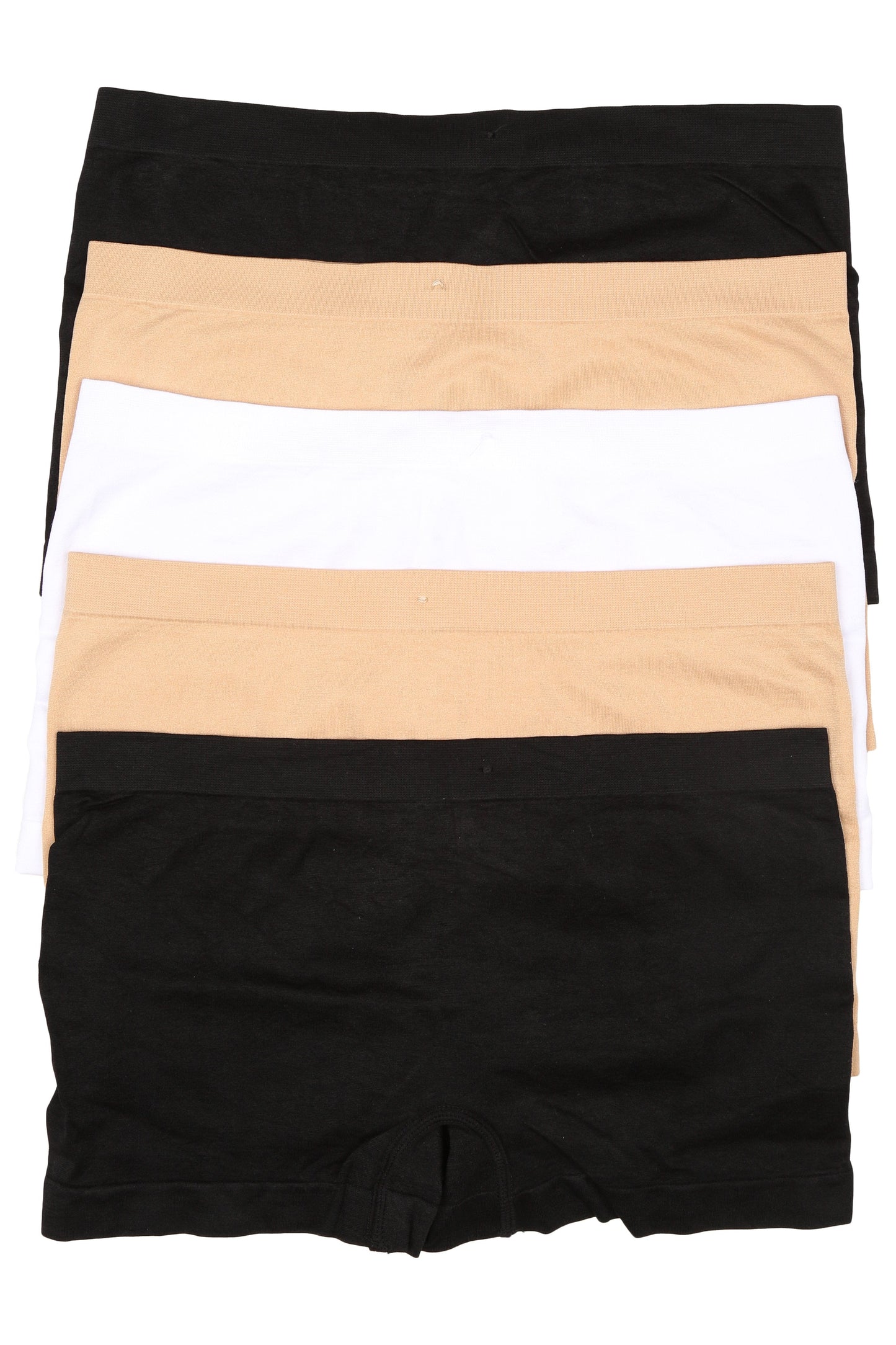 Sakkas Women's Seamless Stretch Boy Short Panties (6 Pack) - Concordia Style Boutique