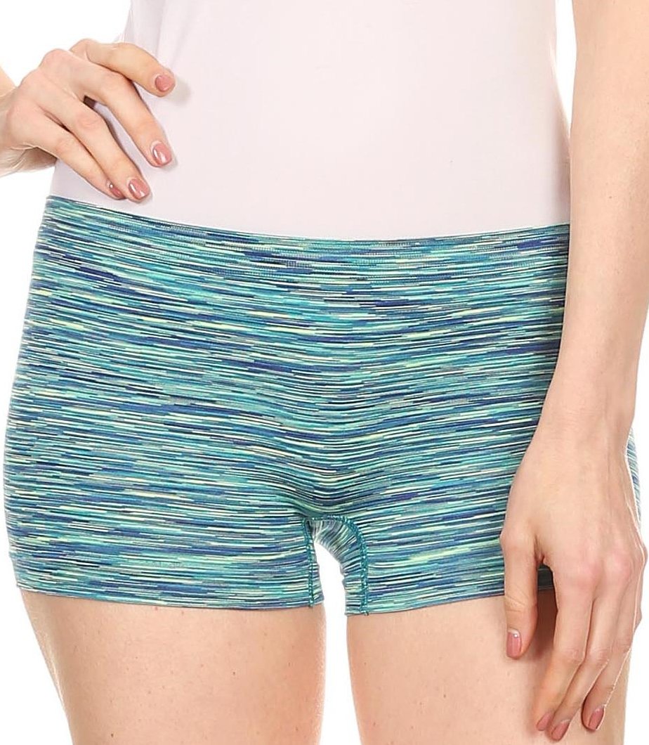 Sakkas Women's Seamless Stretch Boy Short Panties (6 Pack) - Concordia Style Boutique