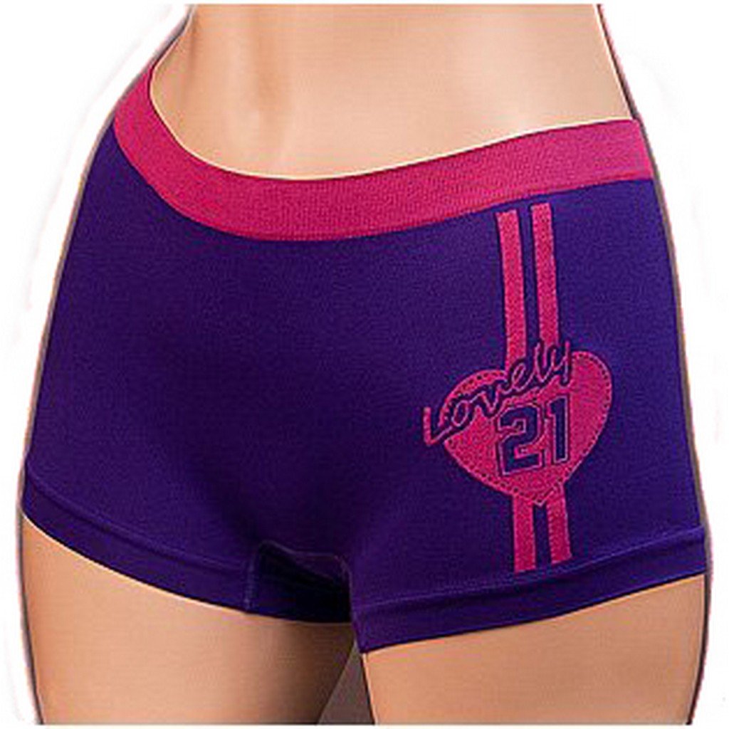 Sakkas Women's Seamless Stretch Boy Short Panties (6 Pack) - Concordia Style Boutique