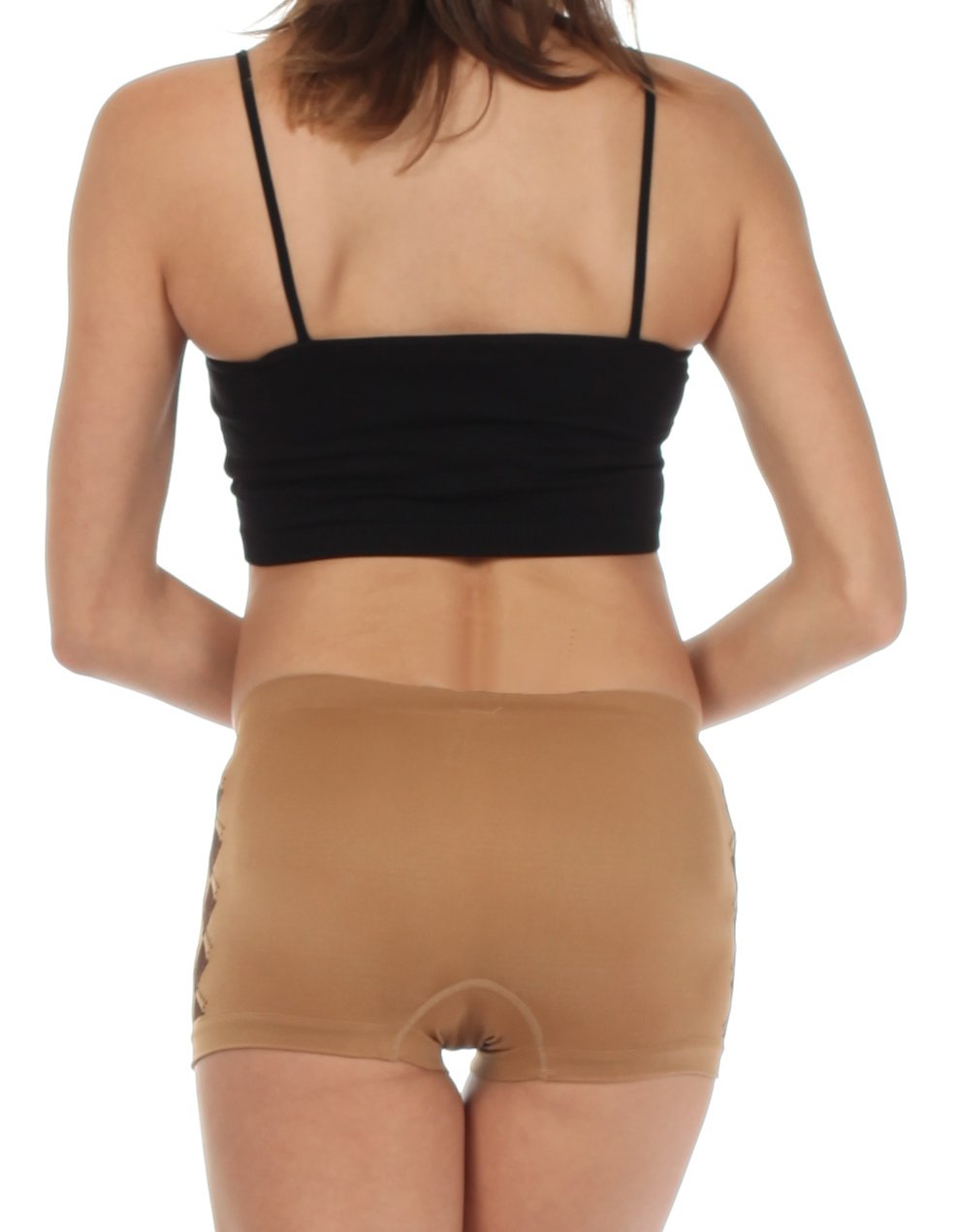 Sakkas Women's Seamless Stretch Boy Short Panties (6 Pack) - Concordia Style Boutique