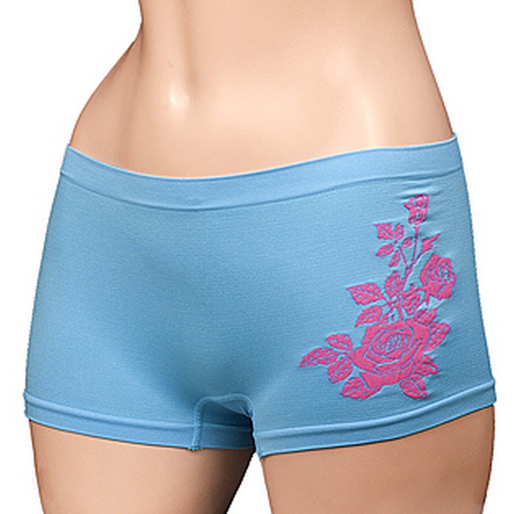 Sakkas Women's Seamless Stretch Boy Short Panties (6 Pack) - Concordia Style Boutique