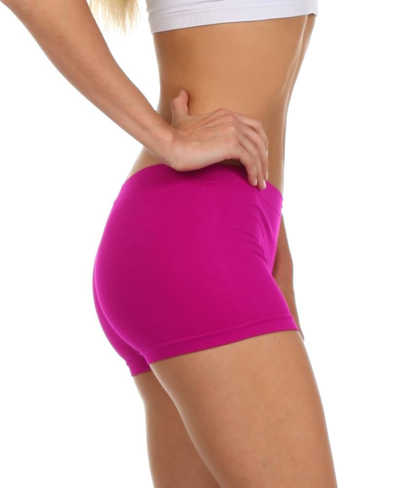 Sakkas Women's Seamless Stretch Boy Short Panties (6 Pack) - Concordia Style Boutique