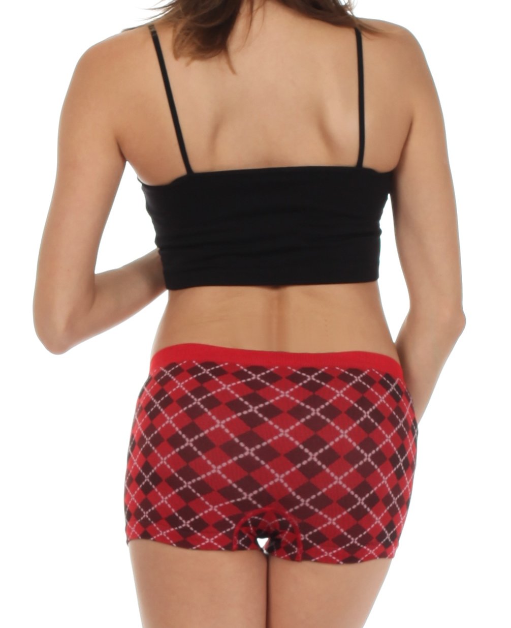 Sakkas Women's Seamless Stretch Boy Short Panties (6 Pack) - Concordia Style Boutique