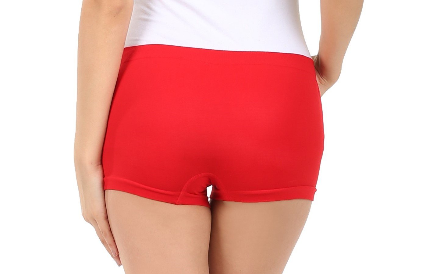Sakkas Women's Seamless Stretch Boy Short Panties (6 Pack) - Concordia Style Boutique