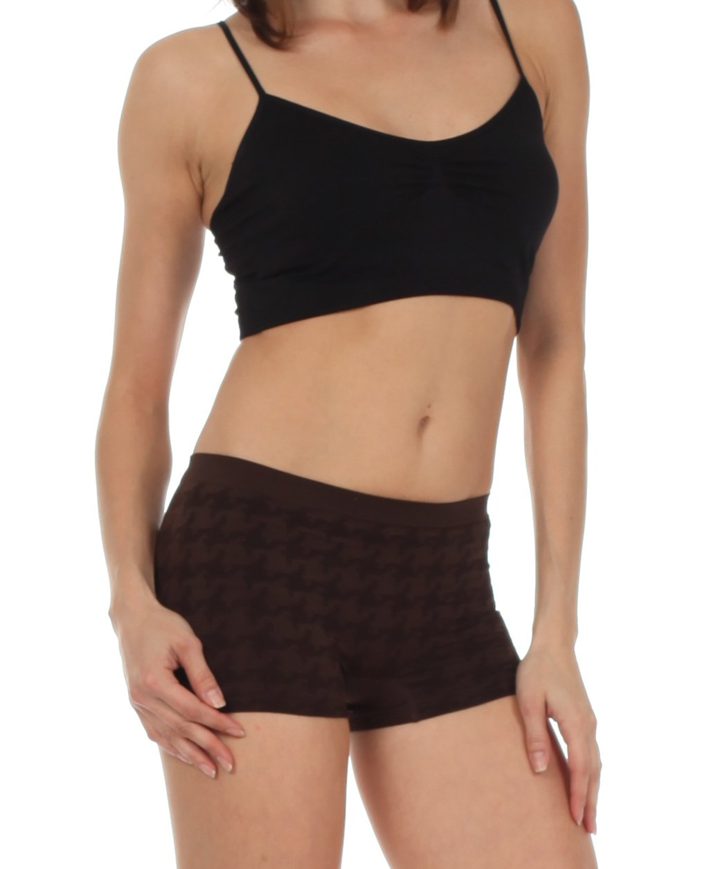 Sakkas Women's Seamless Stretch Boy Short Panties (6 Pack) - Concordia Style Boutique