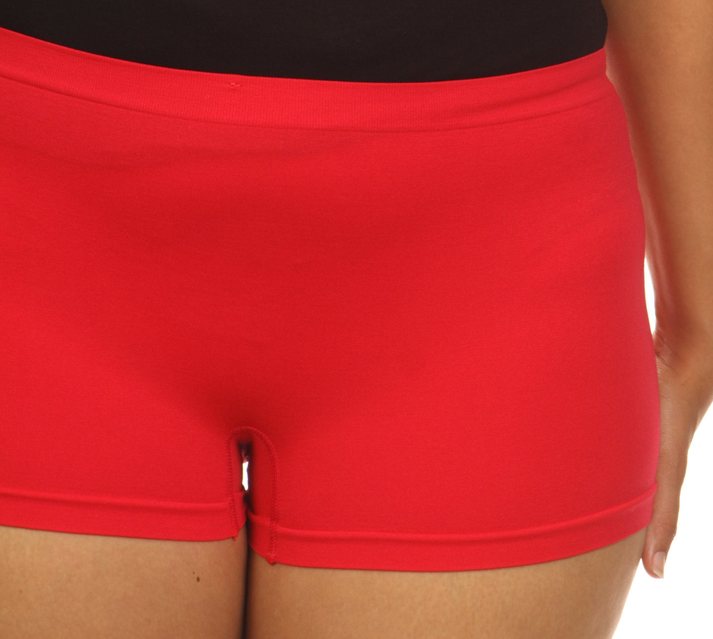 Sakkas Women's Seamless Stretch Boy Short Panties (6 Pack) - Concordia Style Boutique