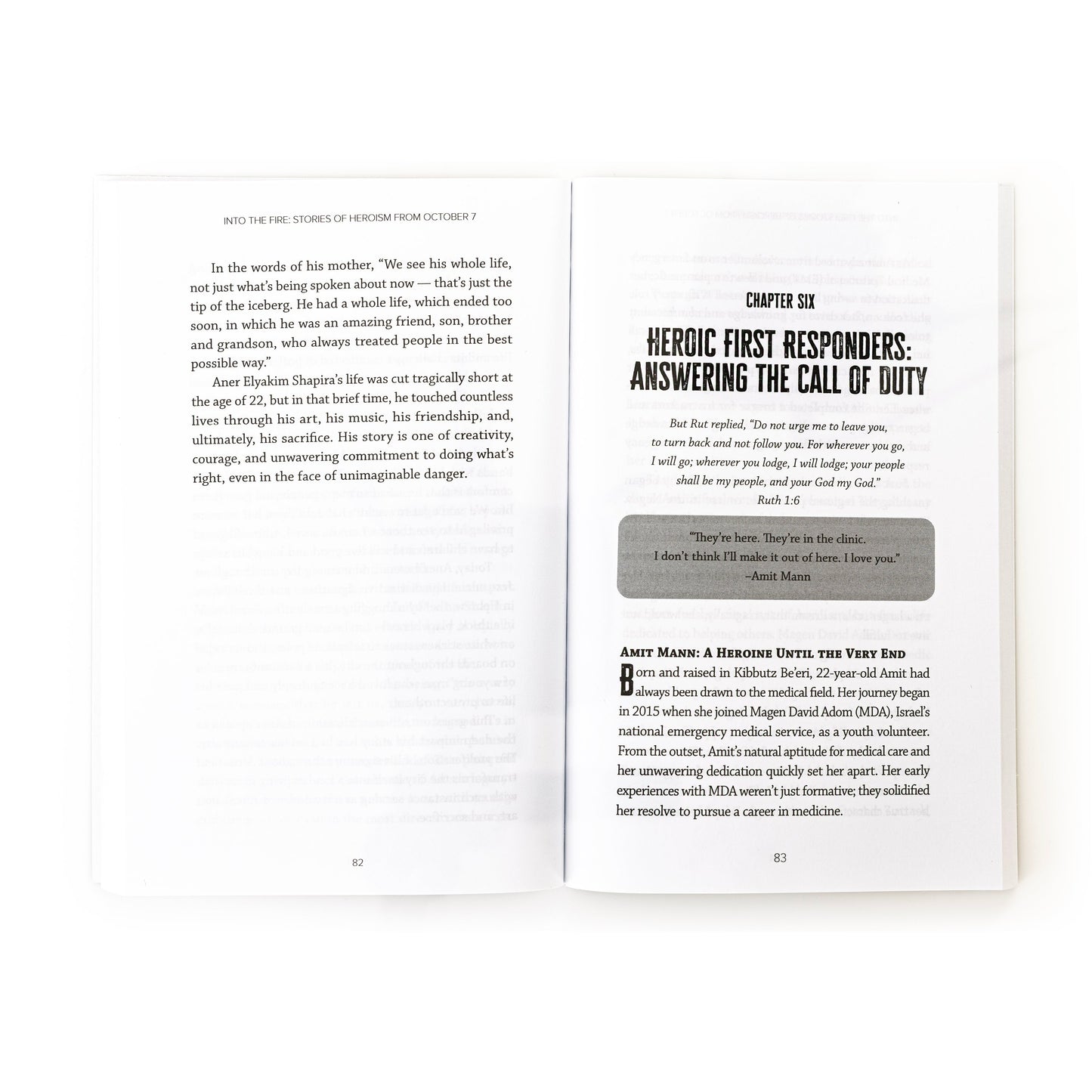 Into the Fire: Stories of Heroism from October 7th
