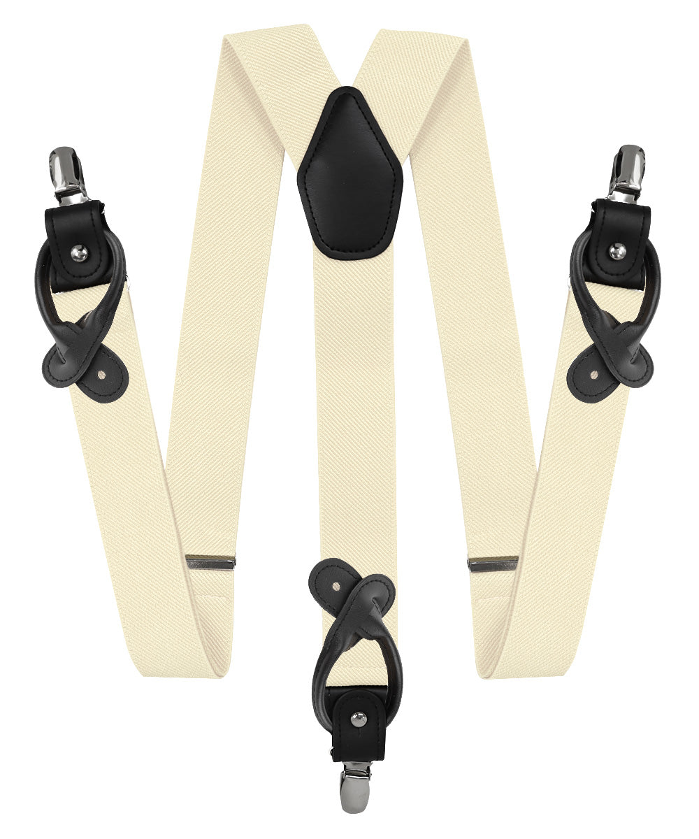 Vittorio Farina Men's Convertible Suspender in Gift Box: 70% Polyester & 30% Elastomer - Concordia Style Boutique