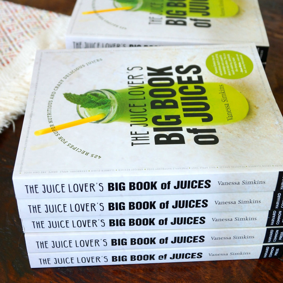 The Juice Lover's Big Book of Juices Paperback Book (Signed copy)