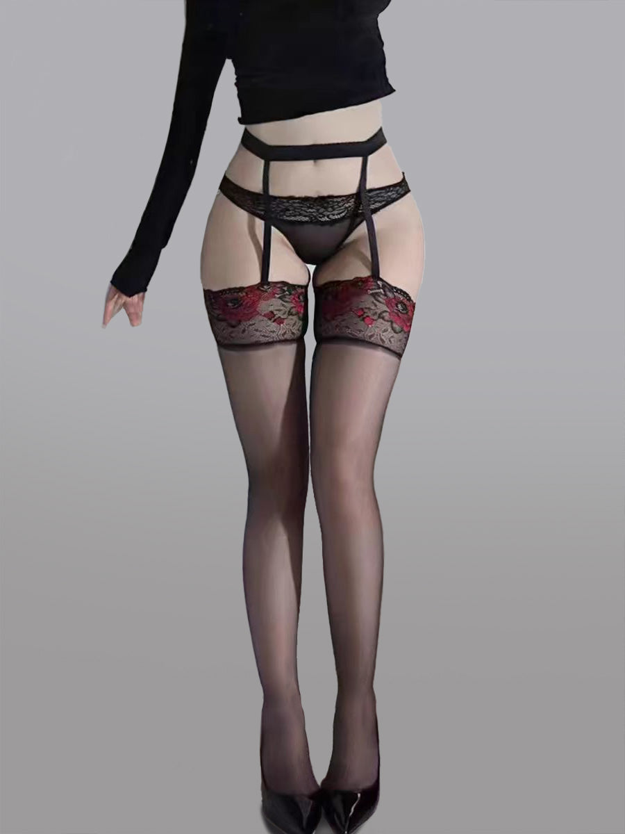High-Waist Garter Stockings - Concordia Style Boutique