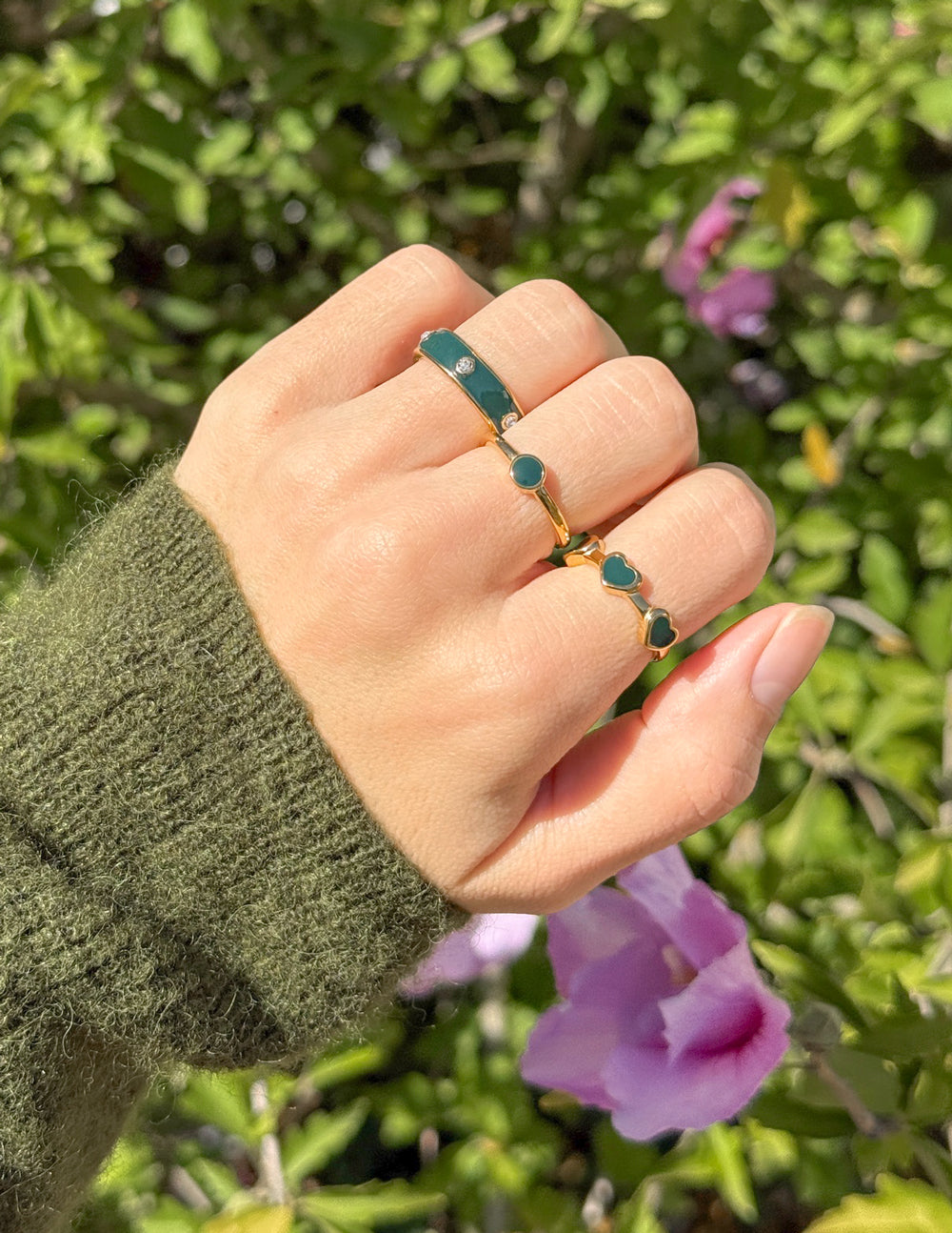 Jade Ring Set - Concordia Style Boutique