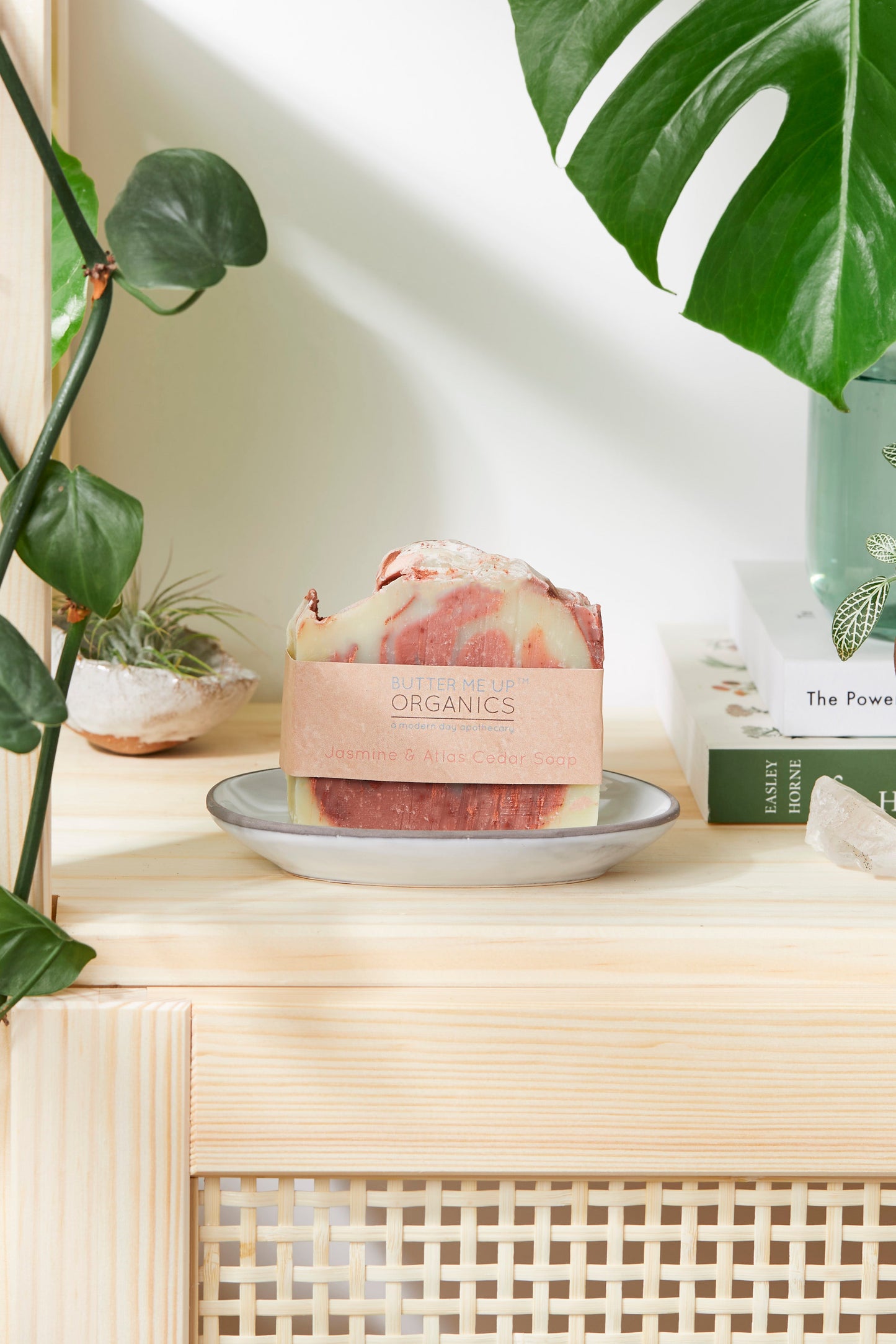 Jasmine, Atlas Cedar, & Pine Organic Soap Essential Oils - Concordia Style Boutique