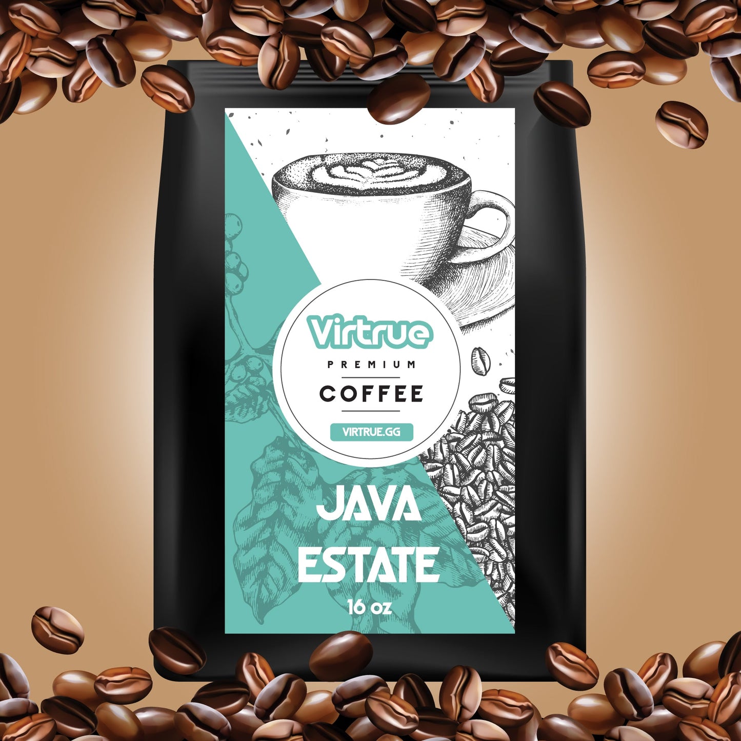 Light Roast Coffee – 16oz | Smooth, Small Batch, Expertly Roasted - Concordia Style Boutique
