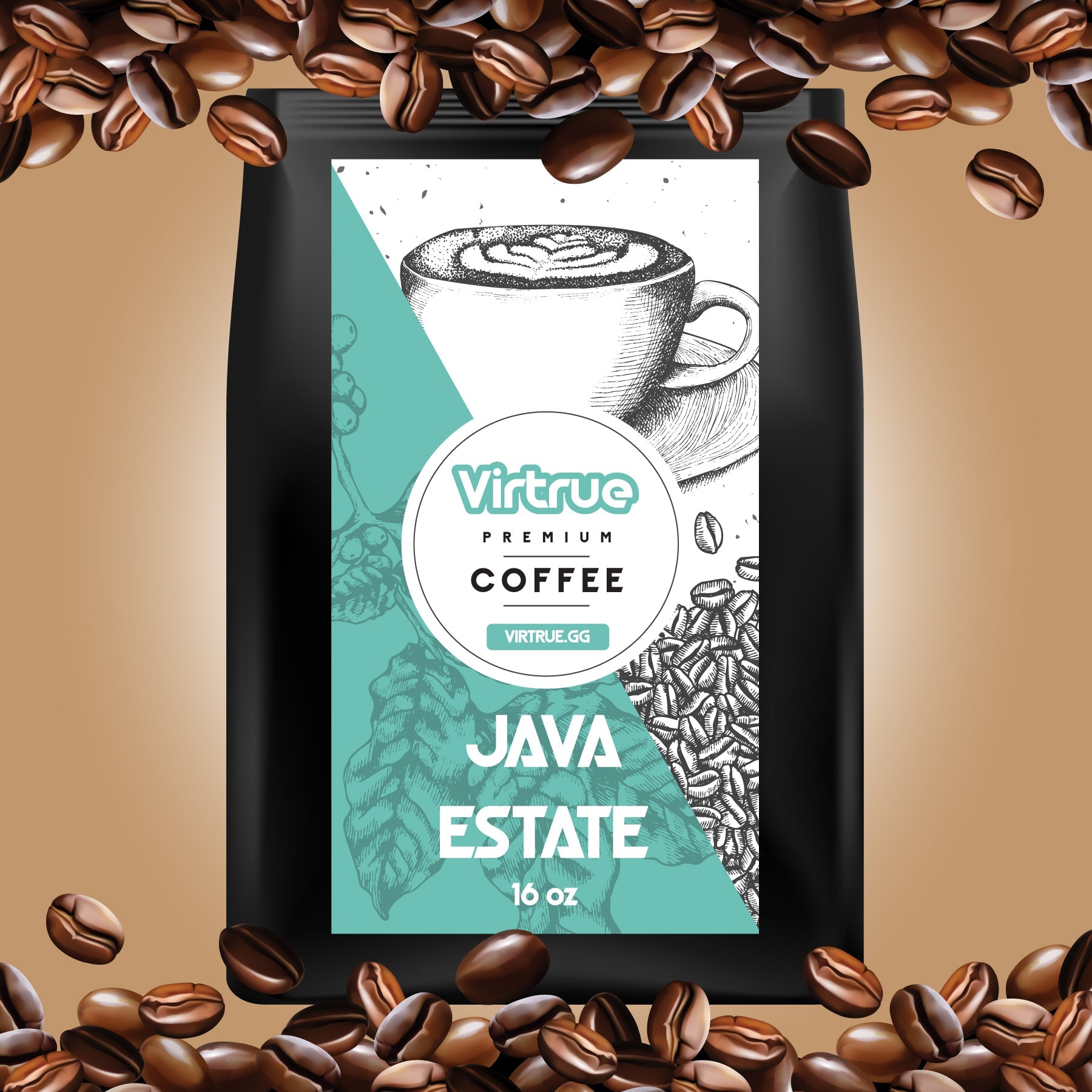 Light Roast Coffee – 16oz | Smooth, Small Batch, Expertly Roasted - Concordia Style Boutique