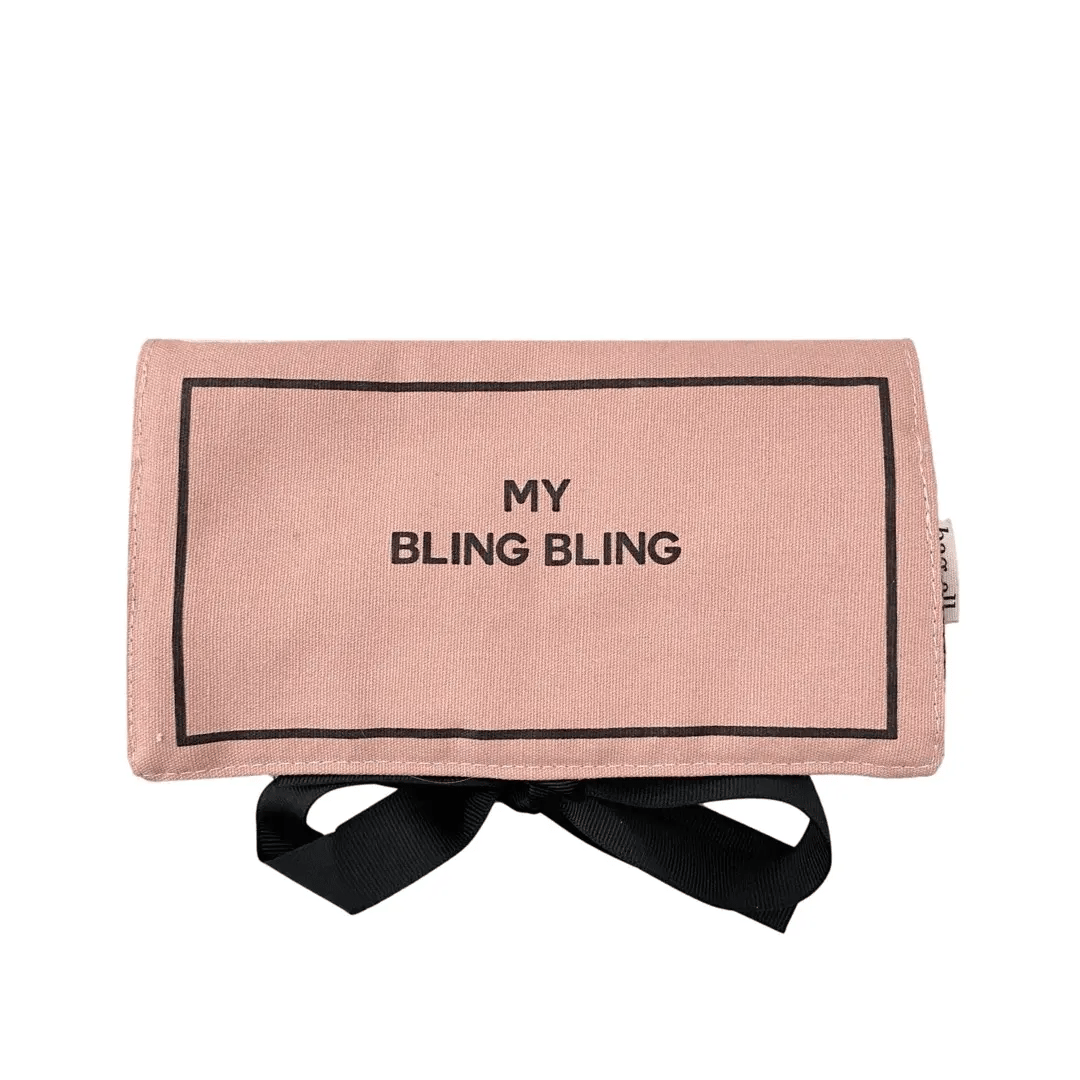 Jewelry Organizer, Travel Pouch, Pink/Blush - Concordia Style Boutique