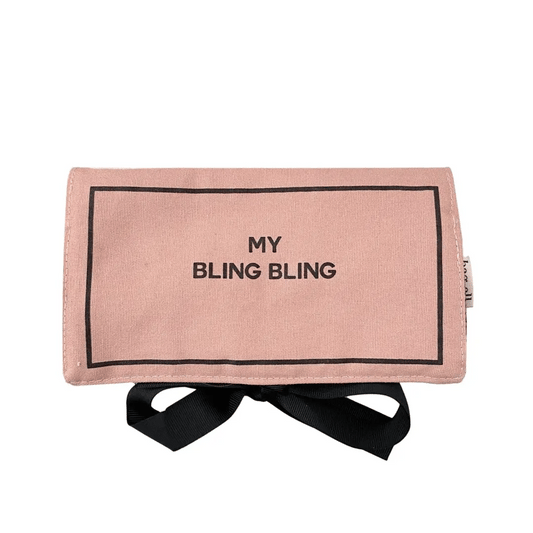 Jewelry Organizer, Travel Pouch, Pink/Blush - Concordia Style Boutique