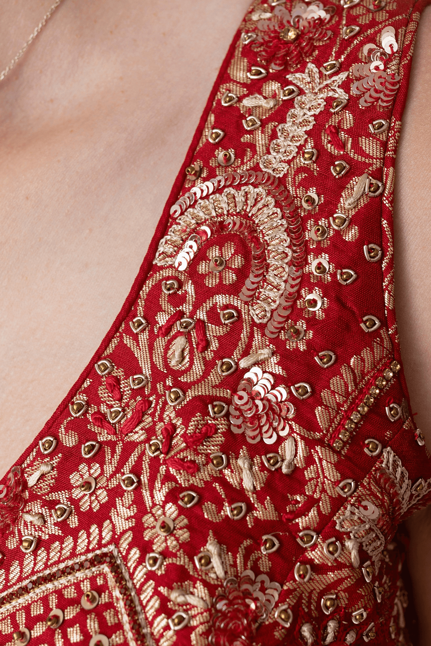 Jiya Banarasi Silk Lehenga Choli Set