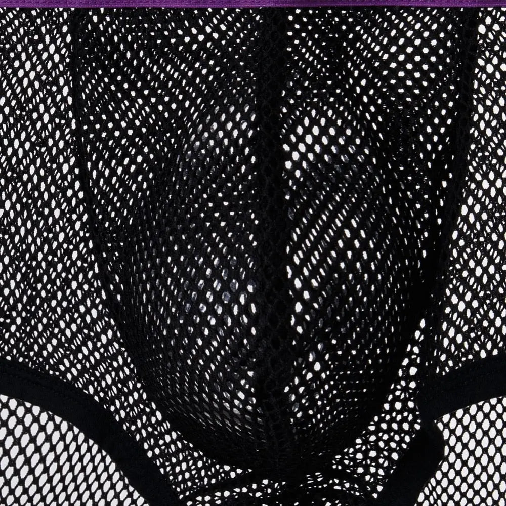 Jockmail Rainbow Mesh Trunks