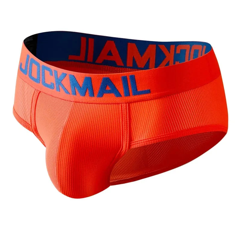 Jockmail Solid Mesh Briefs