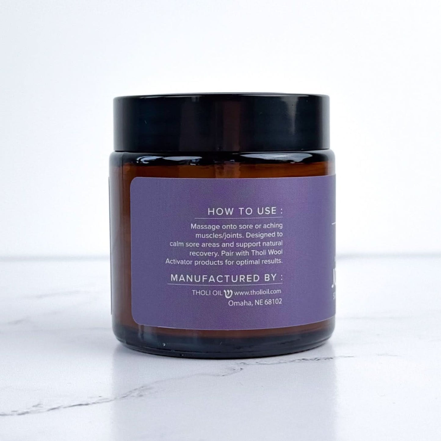 Tholi Oil Jojoba Balm - Relief from Muscle and joint aches and pains