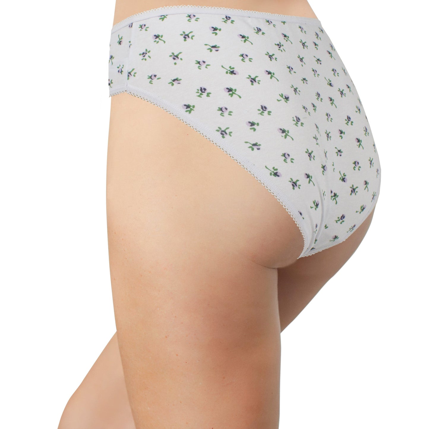 High Waist Cotton Bikini Assorted Print 3 Pack - Concordia Style Boutique