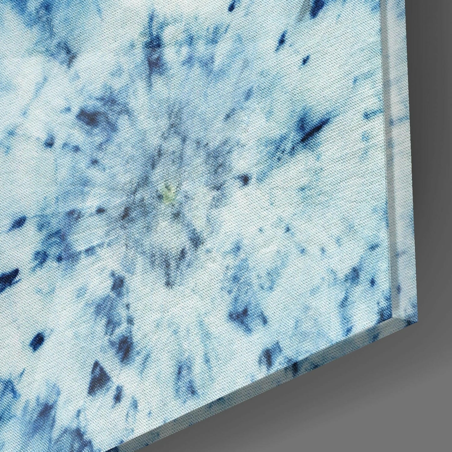 Blue Pattern Glass Wall Art