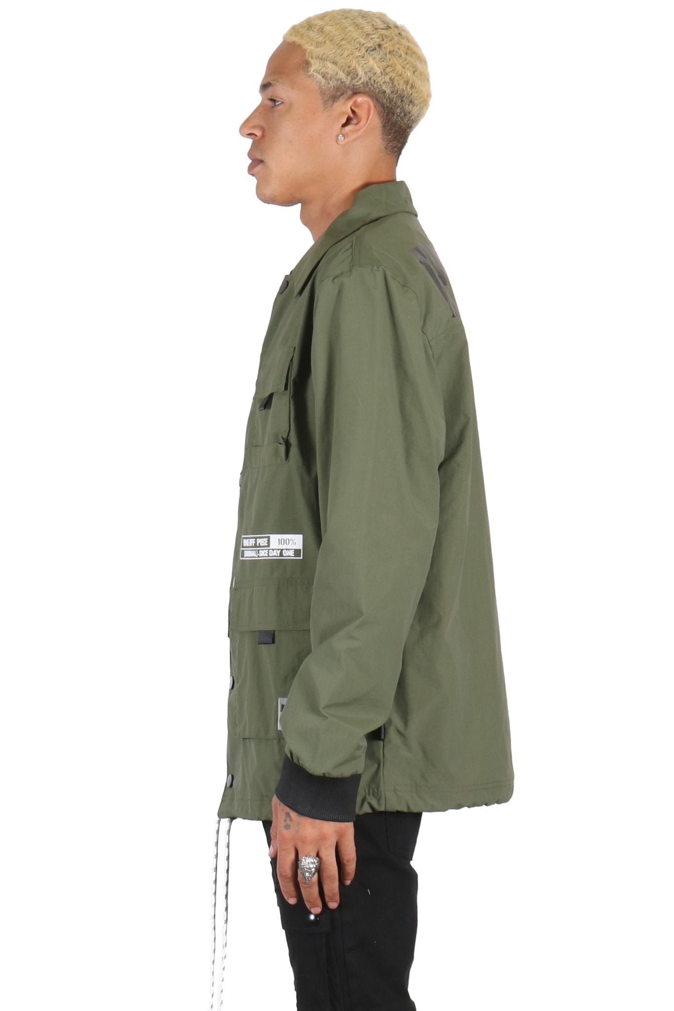 ANAS Men's premium crispy nylon long sleeve coach jacket - Concordia Style Boutique