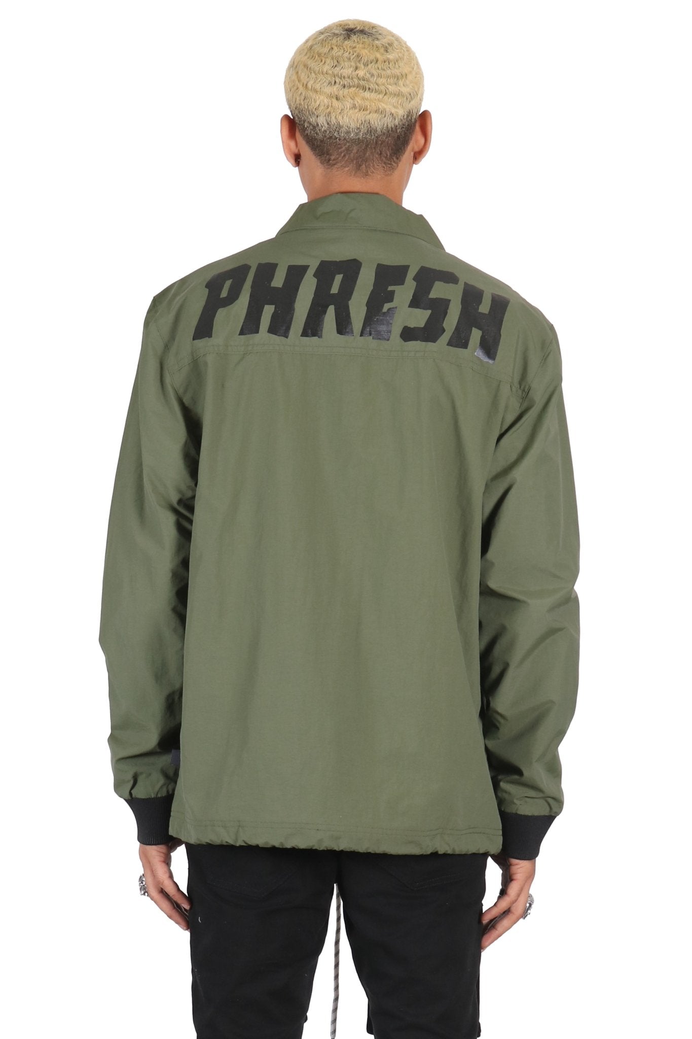 ANAS Men's premium crispy nylon long sleeve coach jacket - Concordia Style Boutique