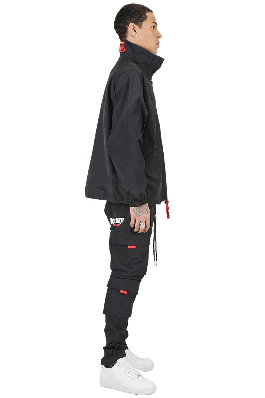 JOSH Men's premium crispy nylon long sleeve half zip pullover jacket - Concordia Style Boutique