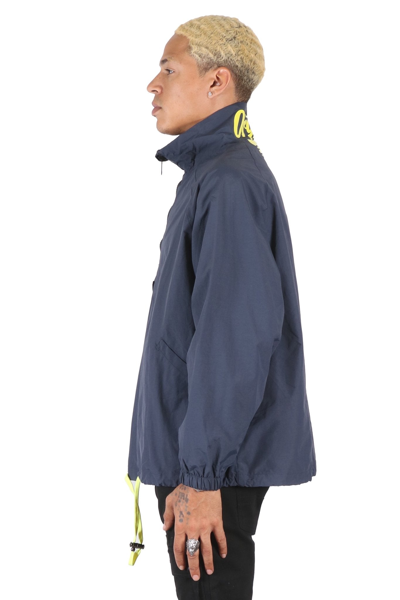 STEEL Men's premium crispy nylon long sleeve half zip pullover jacket - Concordia Style Boutique