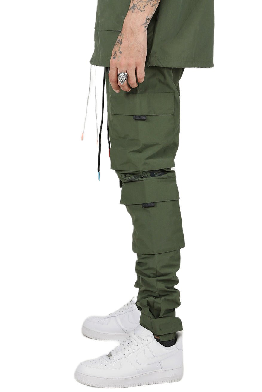 Anas Men's premium crispy nylon cargo jogger pants - Concordia Style Boutique