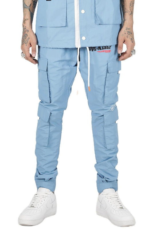 Kloud Men's premium crispy nylon cargo jogger pants - Concordia Style Boutique