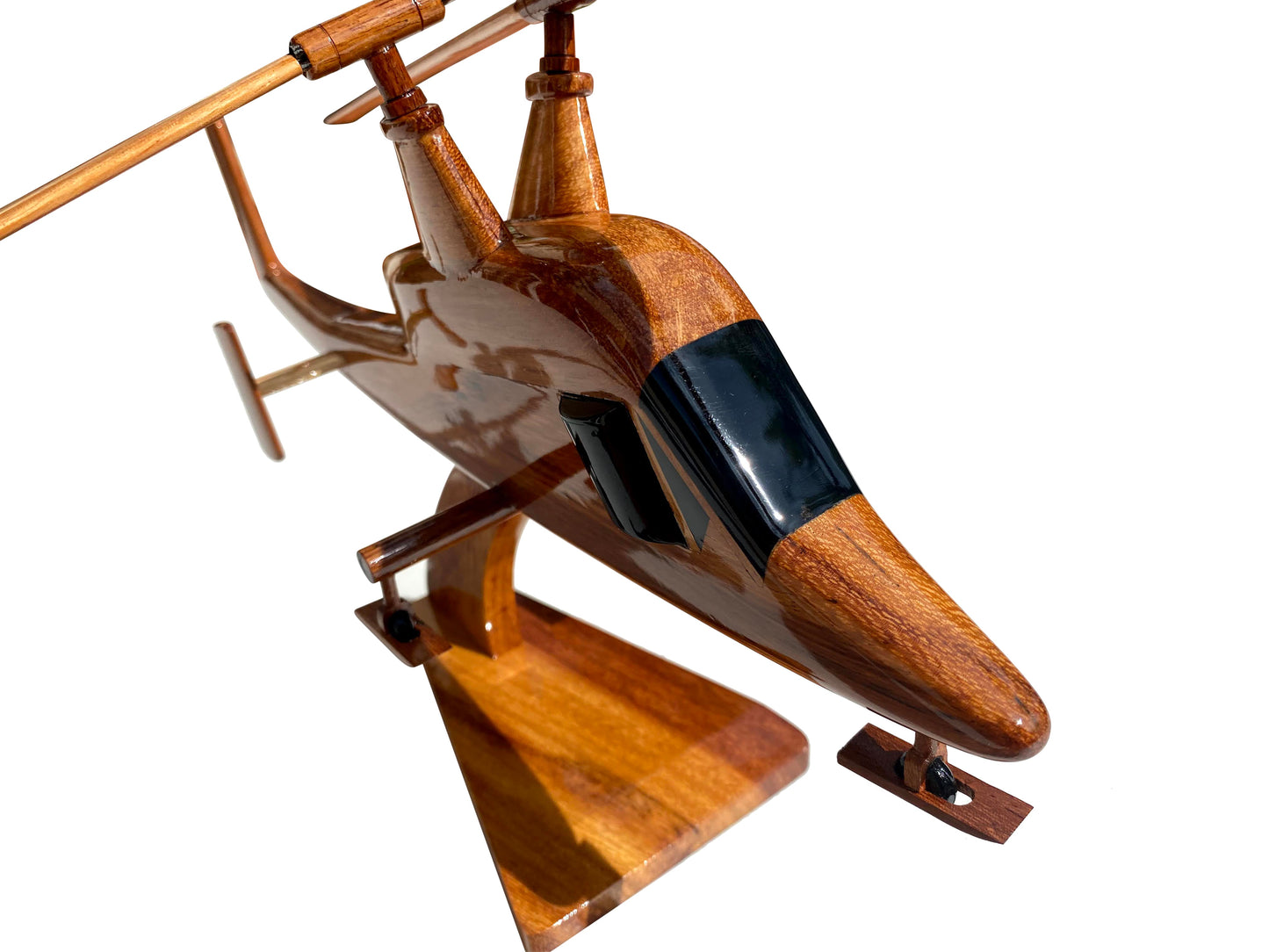 Kaman KMAX Mahogany Wood Desktop Helicopters Model