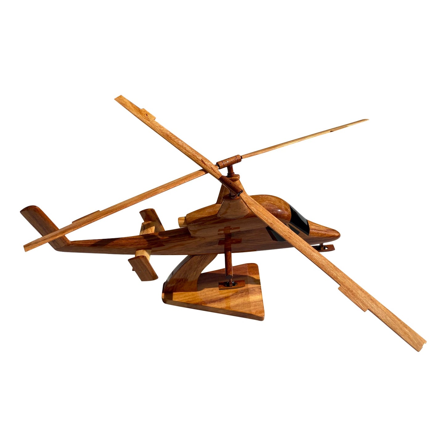Kaman KMAX Mahogany Wood Desktop Helicopters Model