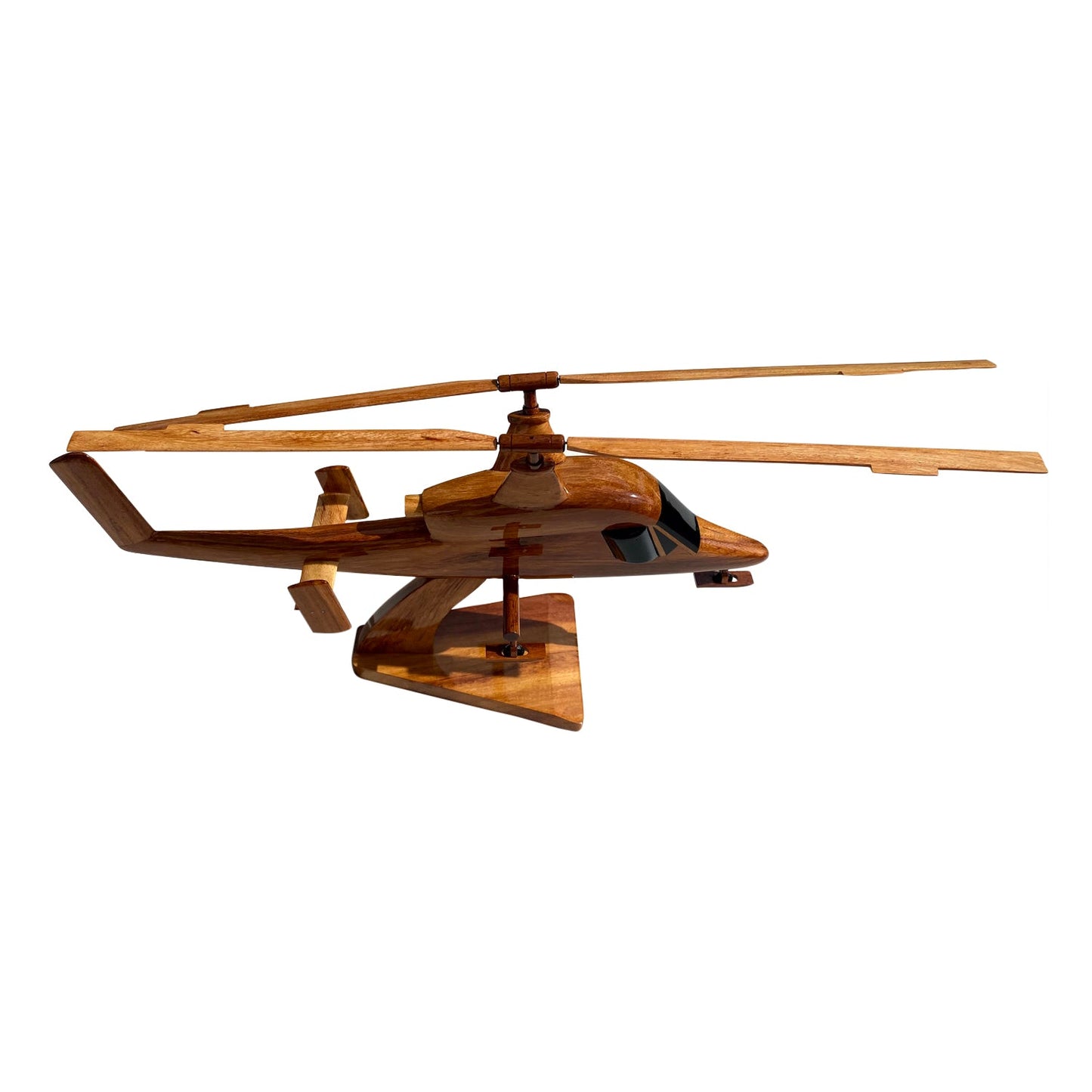 Kaman KMAX Mahogany Wood Desktop Helicopters Model