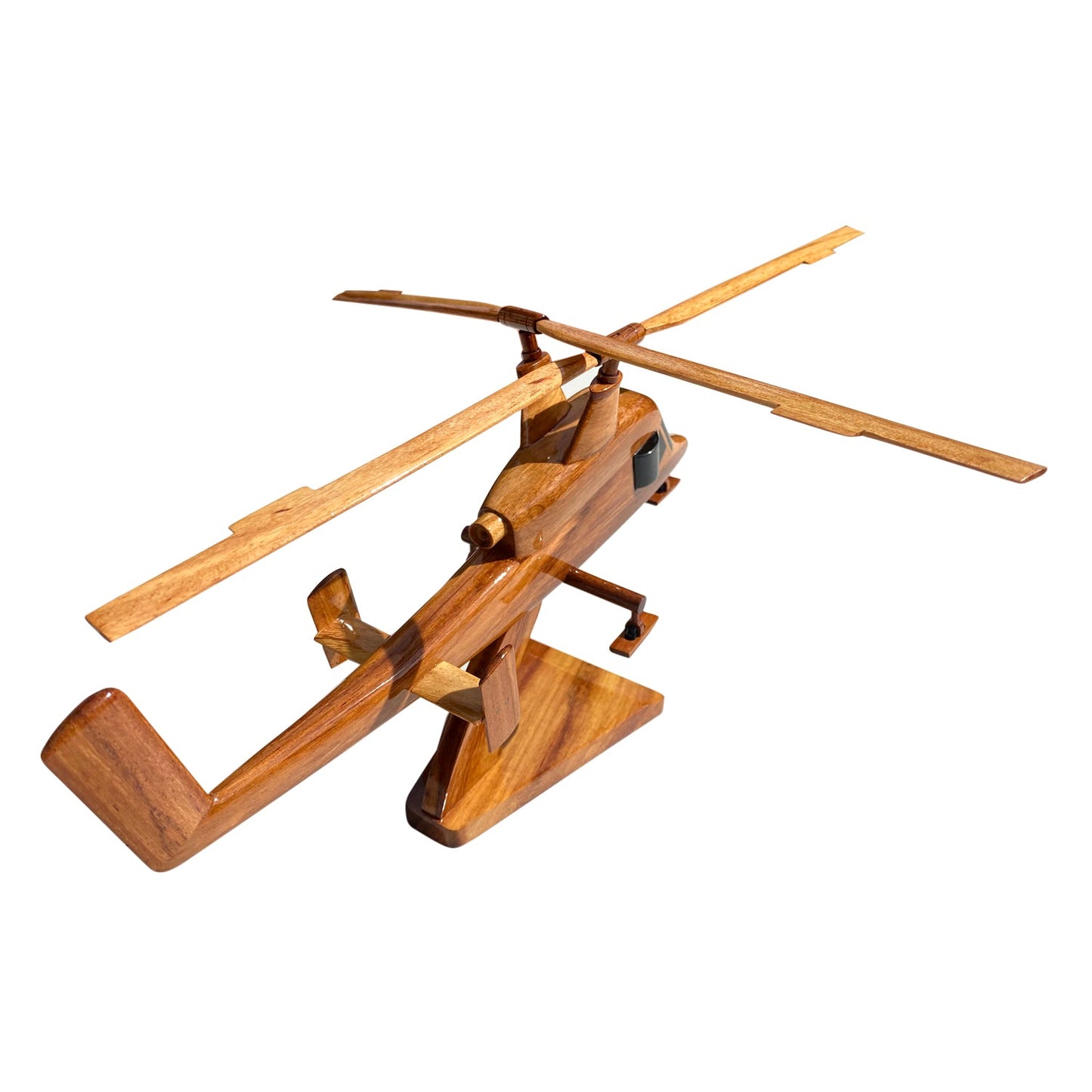 Kaman KMAX Mahogany Wood Desktop Helicopters Model