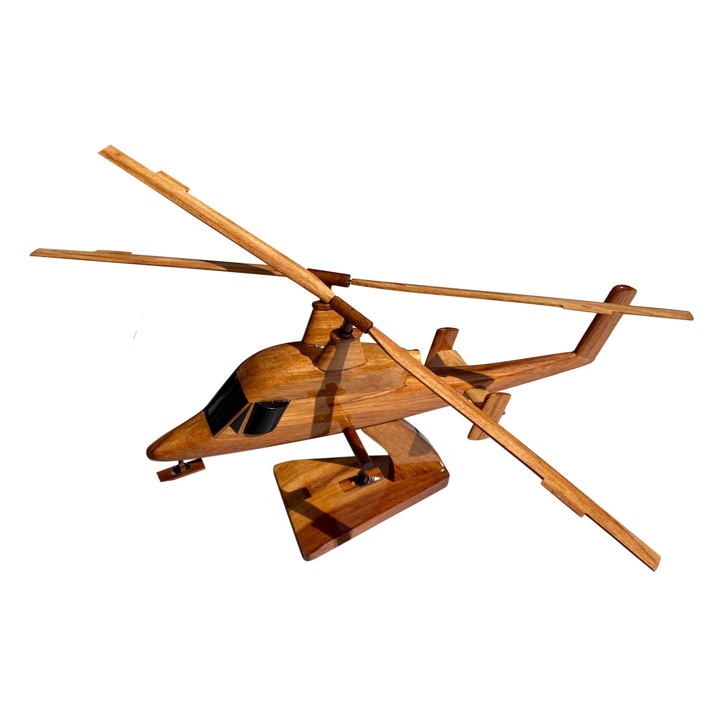 Kaman KMAX Mahogany Wood Desktop Helicopters Model