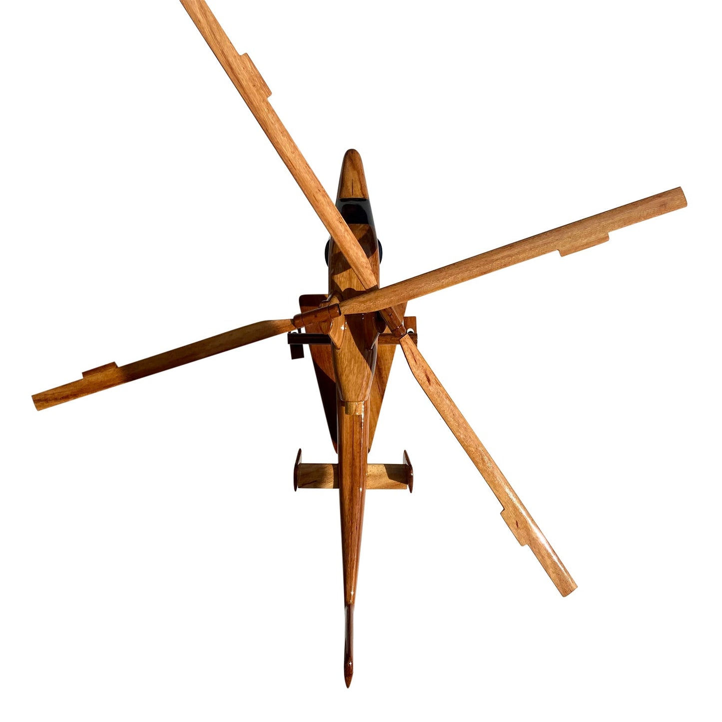 Kaman KMAX Mahogany Wood Desktop Helicopters Model