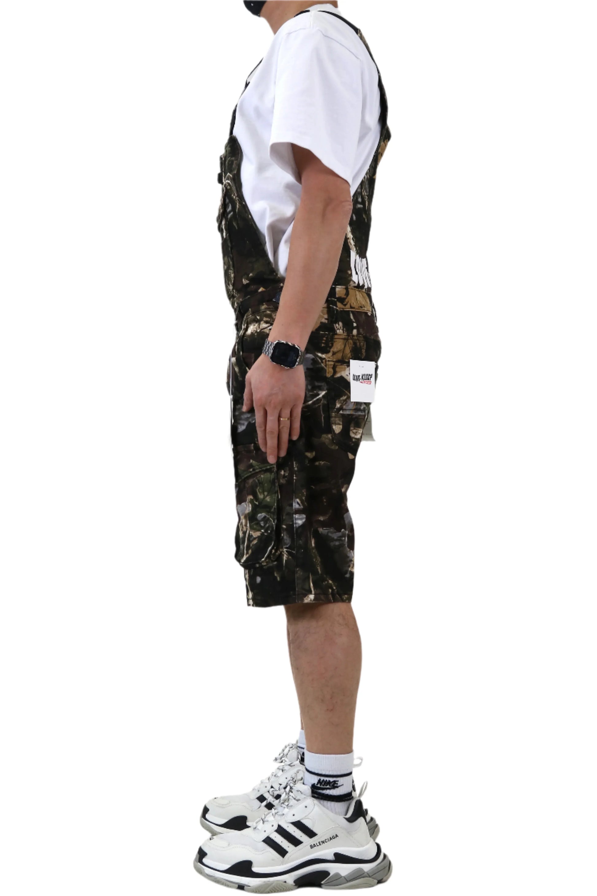 LOGAN Fine Twill Overall Short Pants - Concordia Style Boutique