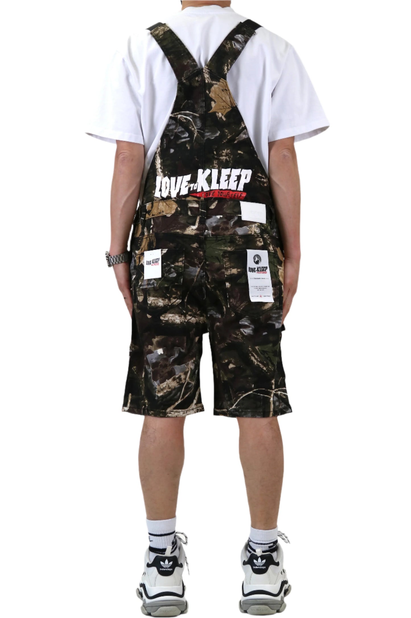 LOGAN Fine Twill Overall Short Pants - Concordia Style Boutique