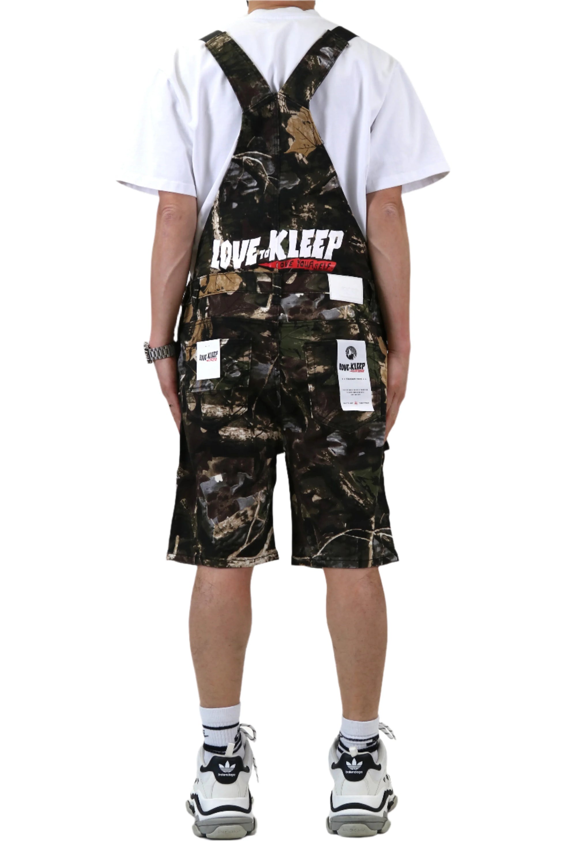 LOGAN Fine Twill Overall Short Pants - Concordia Style Boutique