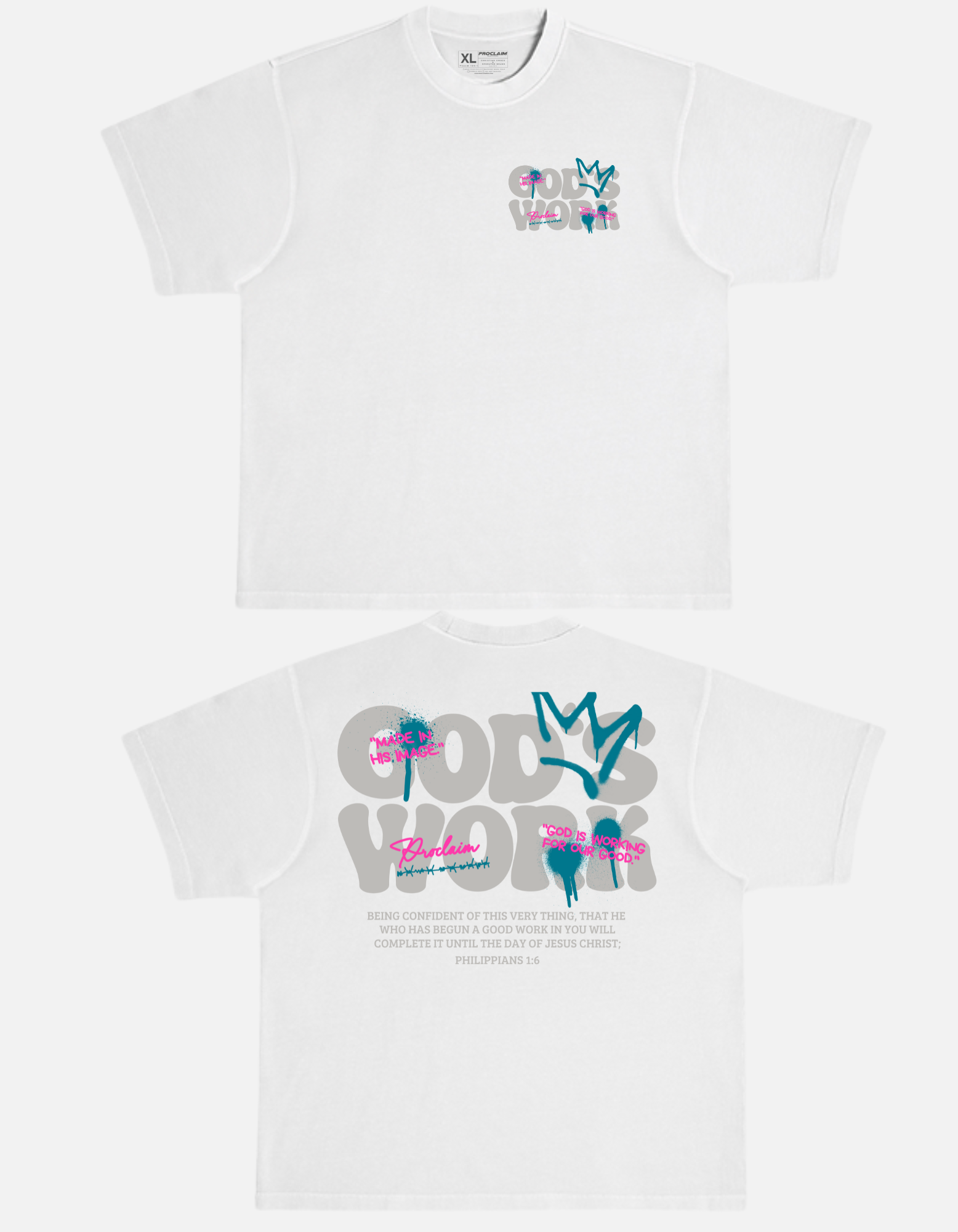 God's Work Urban T-Shirt (Various Color Options) - Concordia Style Boutique