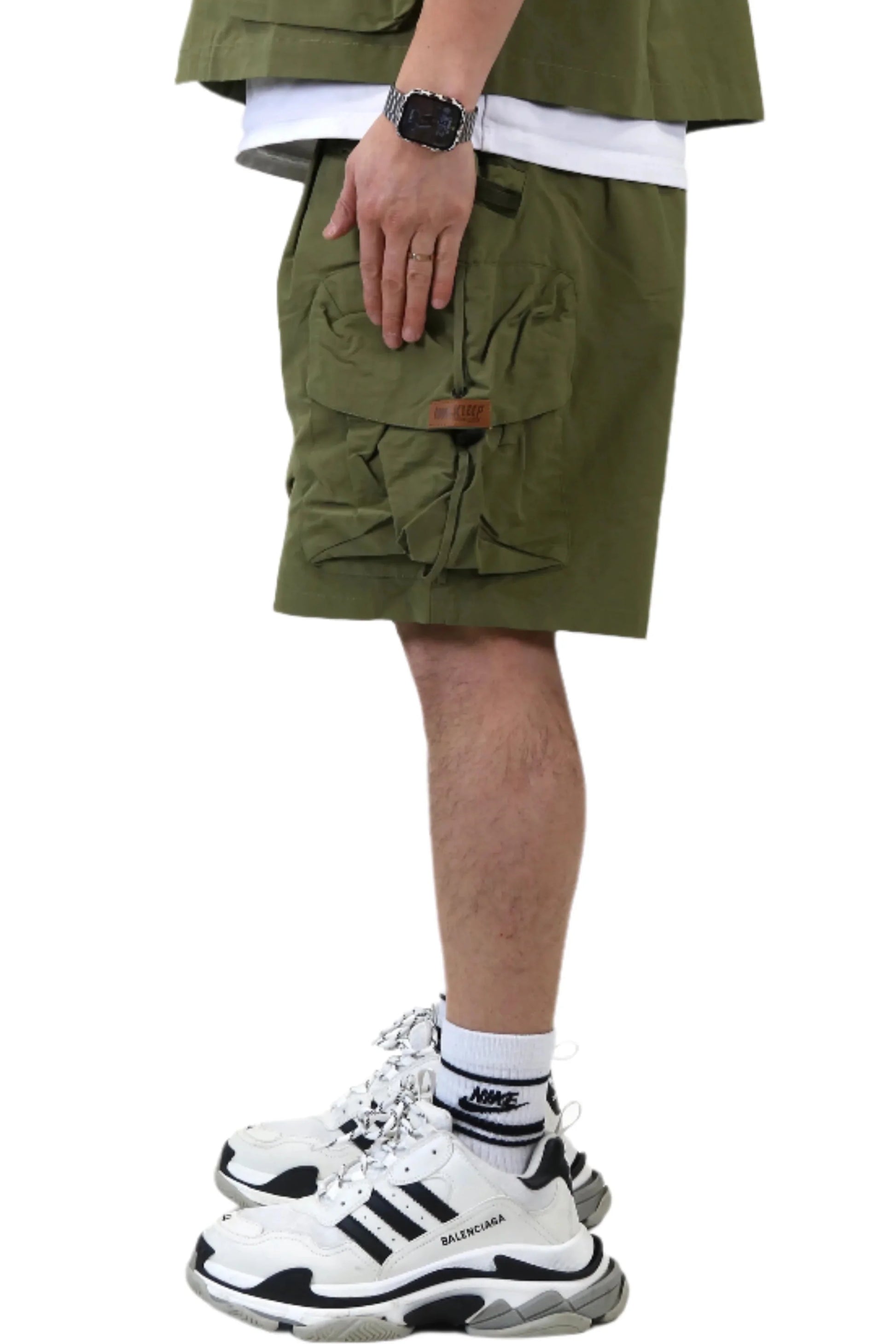 VONT Fine Twill Wide bottom opening short pants. - Concordia Style Boutique