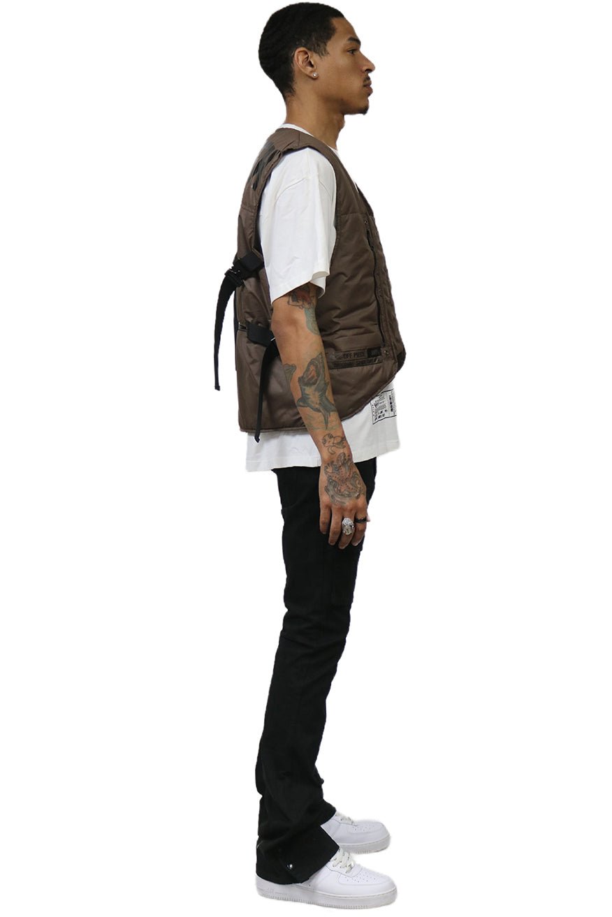 HAZEL Men's premium cire padded vest with functional tape and multi pocket - Concordia Style Boutique