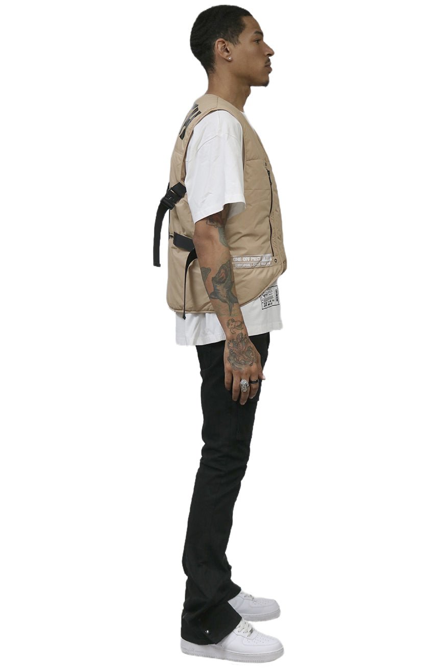 KIEL Men's premium cire padded vest with functional tape and multi pocket - Concordia Style Boutique